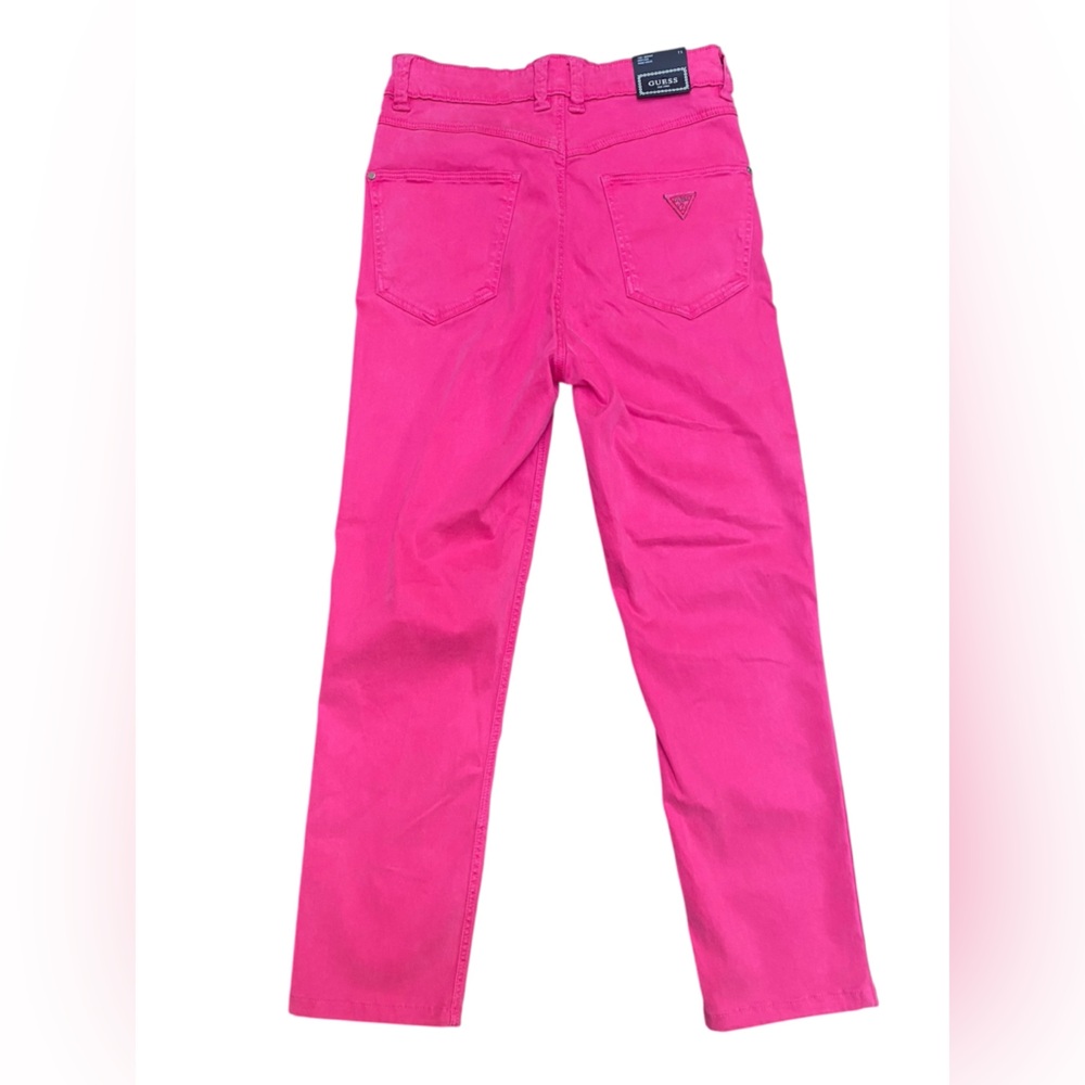 Guess Hot Pink Skinny Straight Leg Jeans - Picture 2 of 14